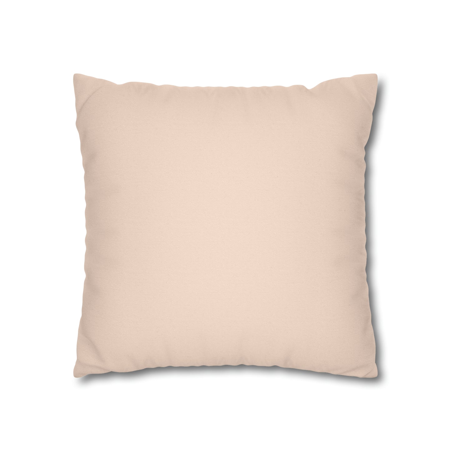 Beige & Black Moons Square Pillow Cover