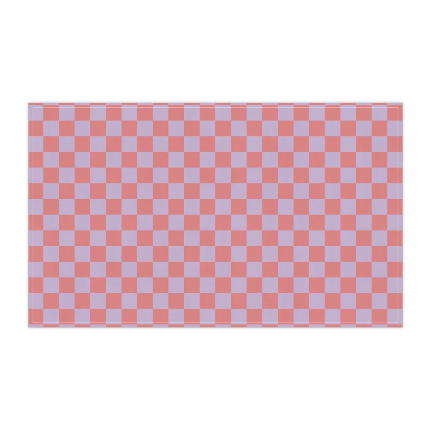 Pink & Lavender Checkered Cloth