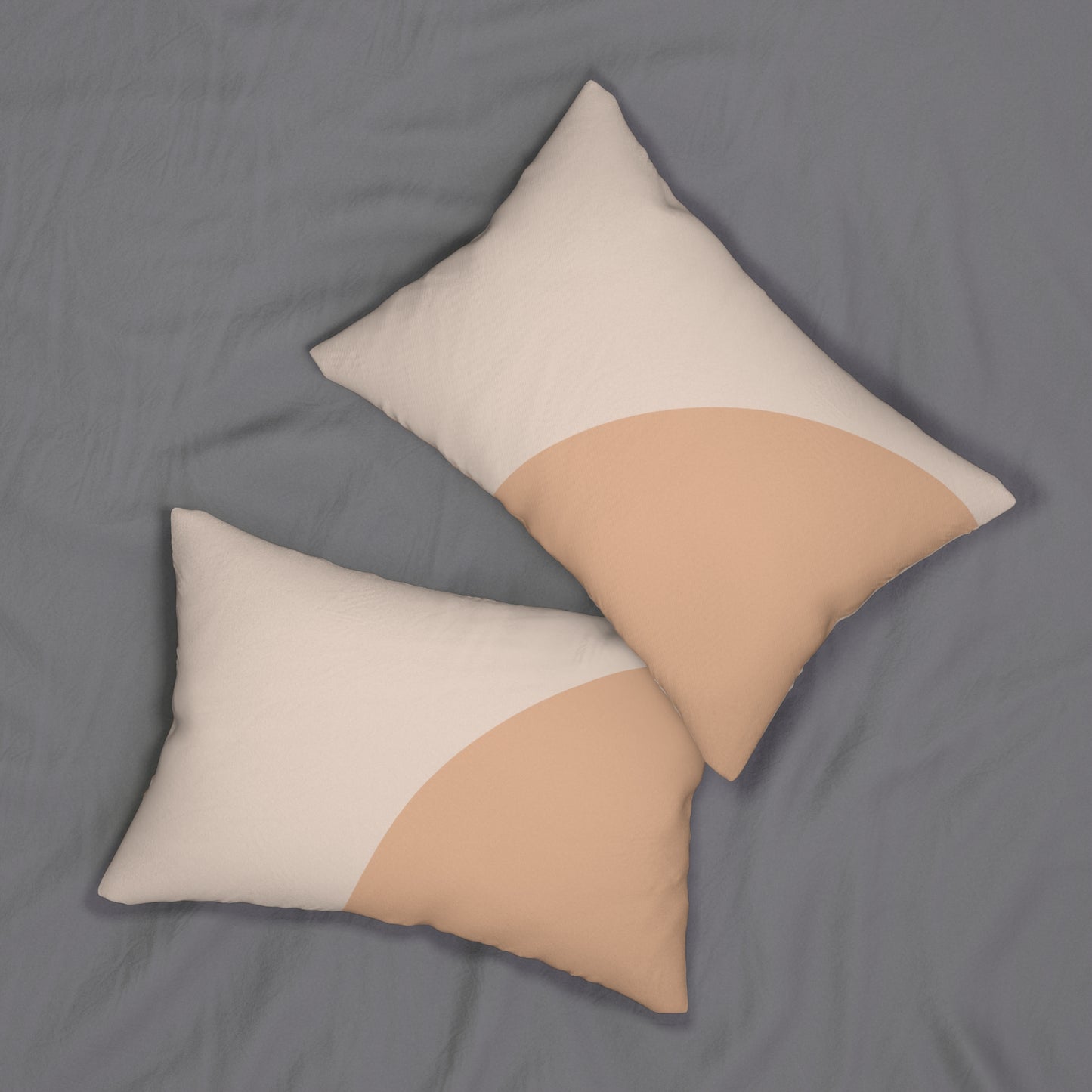 Beige & Sand Sun Lumbar Pillow