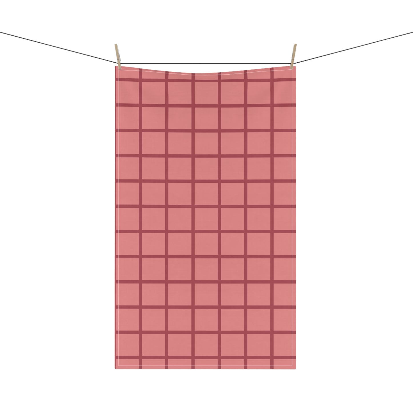 Pink & Red Grid Cloth