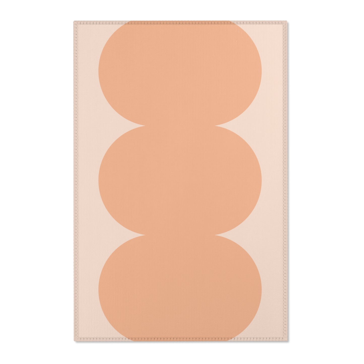 Beige & Orange Rug