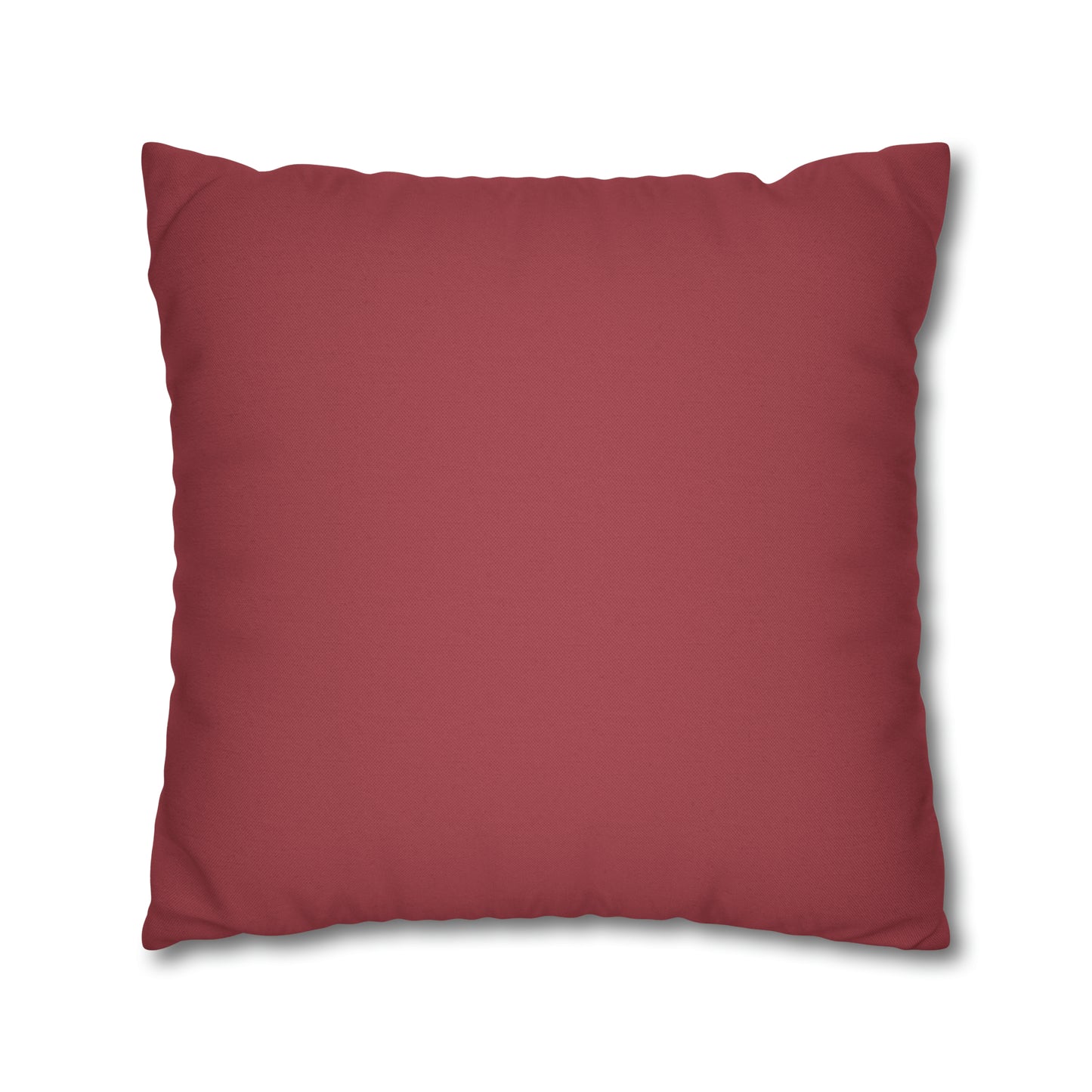 Red & Pink Moons Square Pillow Cover