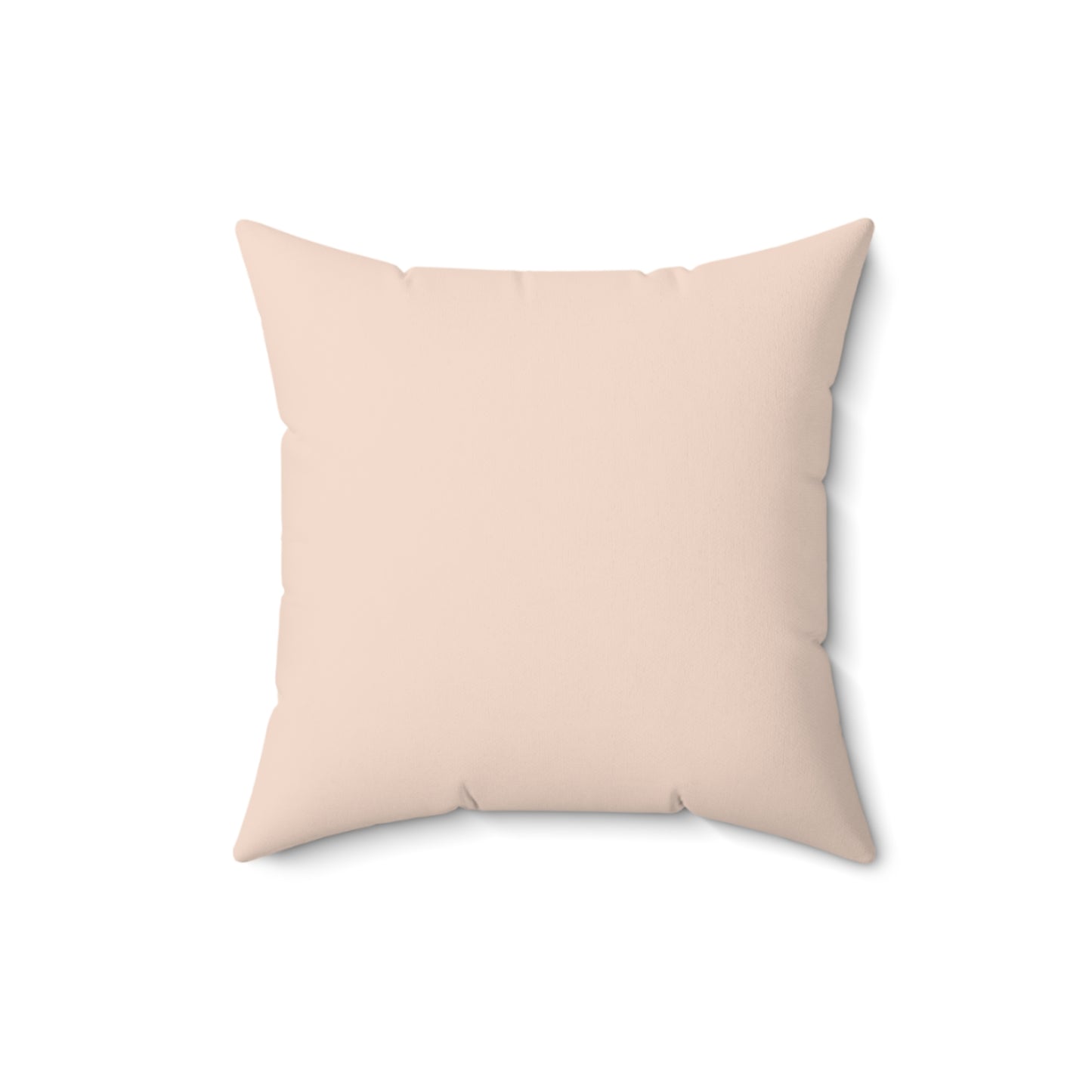 Beige & Black Moons Square Pillow