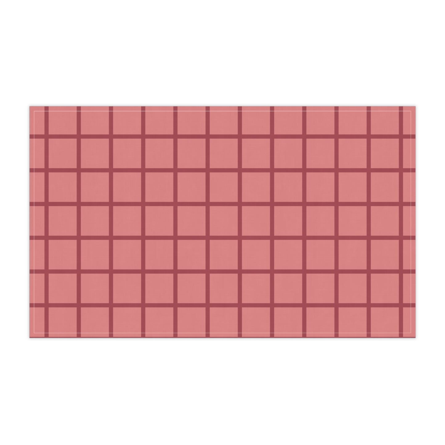 Pink & Red Grid Cloth