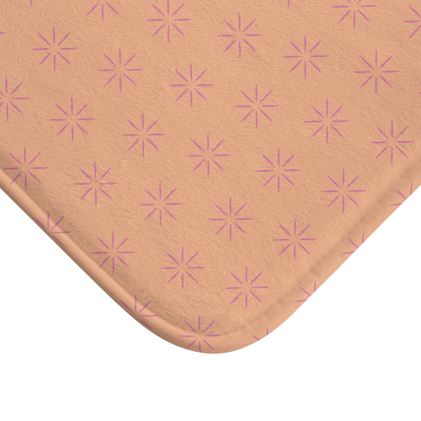 Peach & Pink Bath Mat