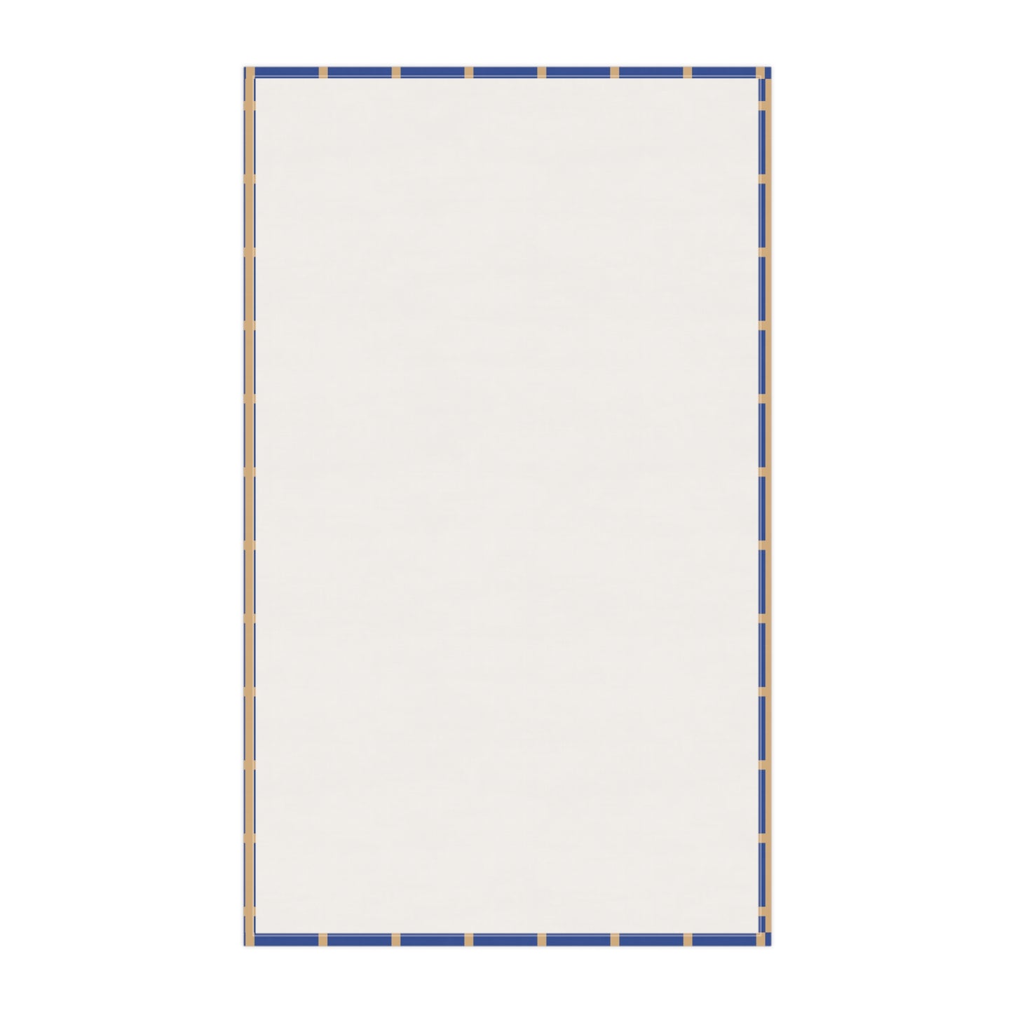 Blue & Beige Grid Cloth