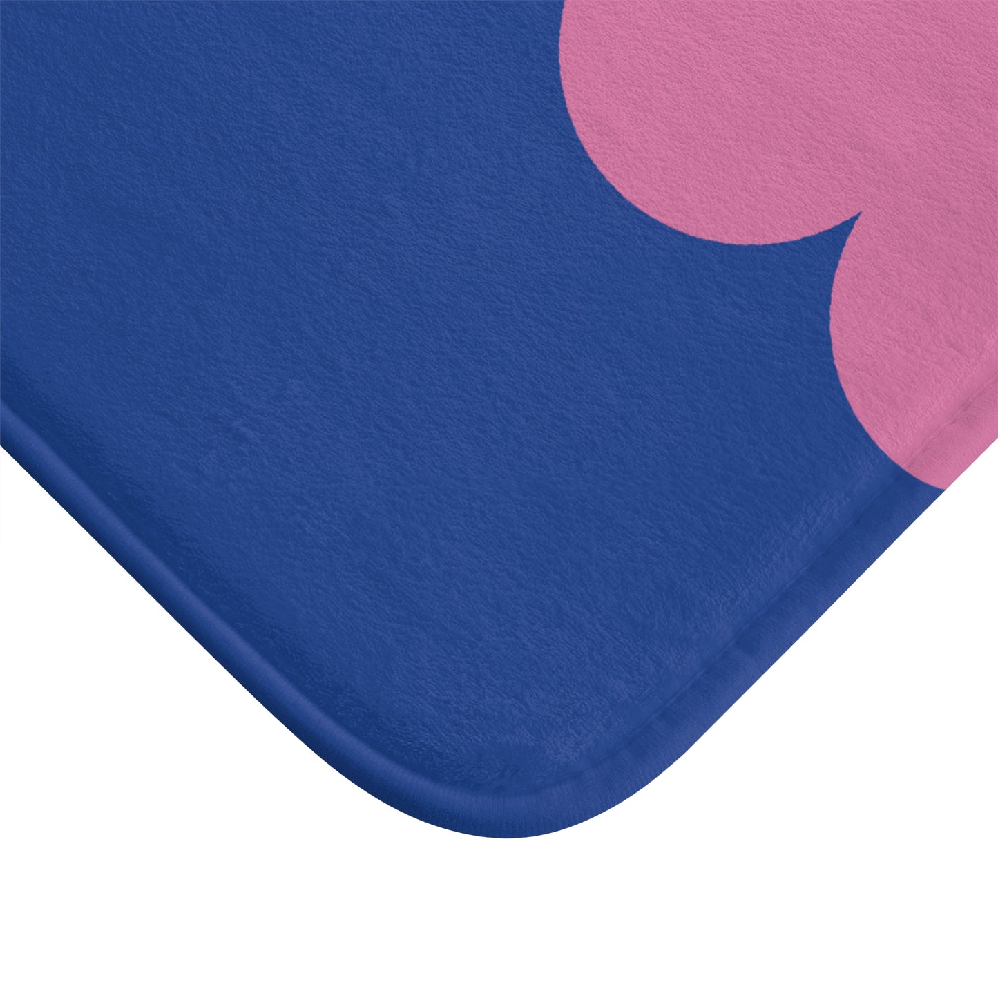 Blue & Pink Bath Mat