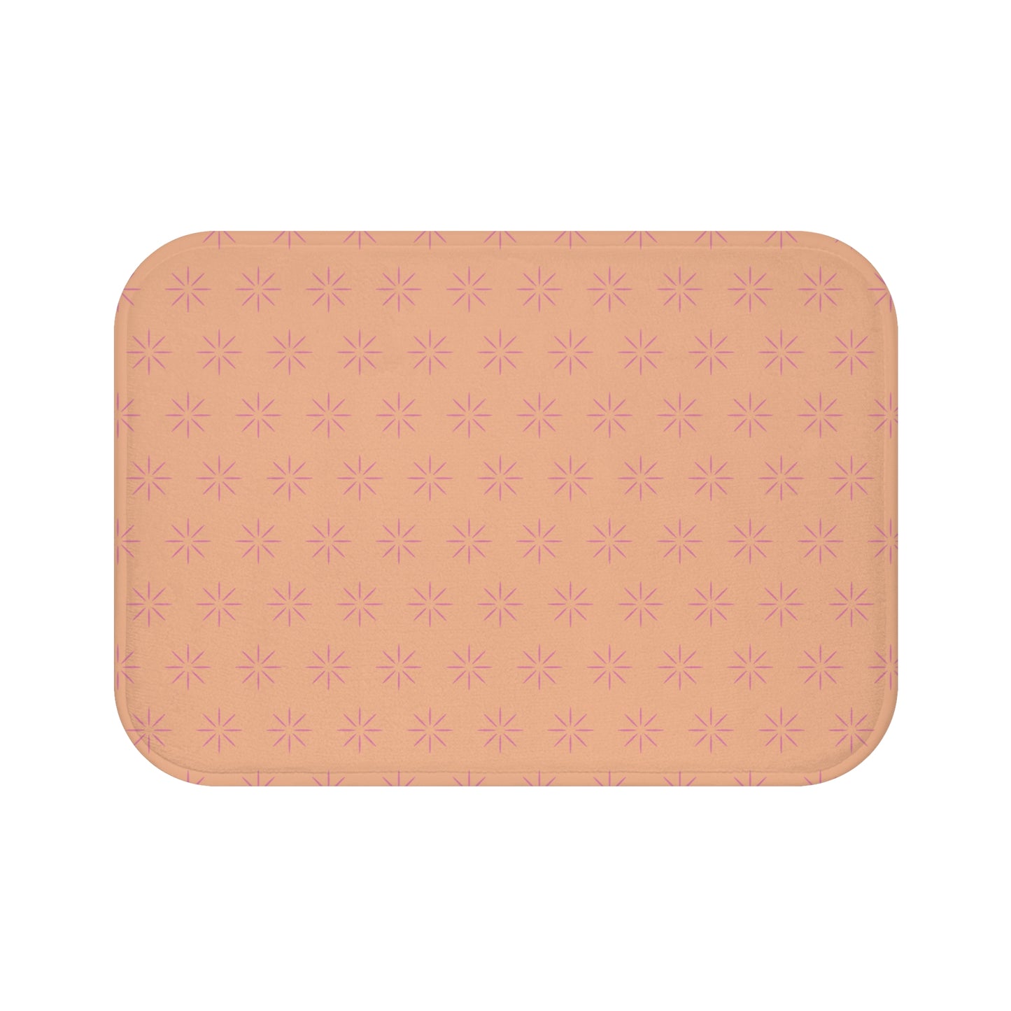 Peach & Pink Bath Mat