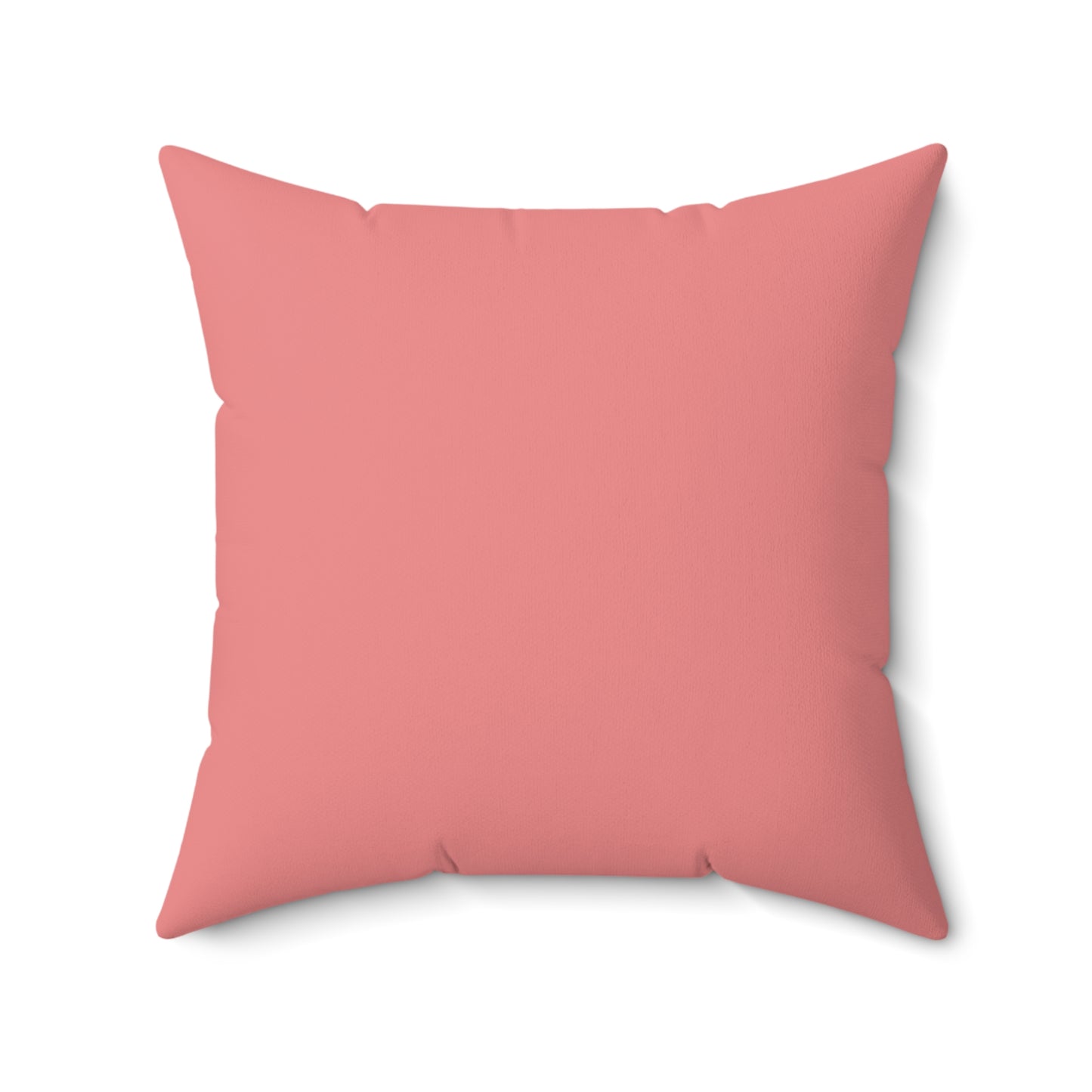 Pink & Beige Moons Square Pillow