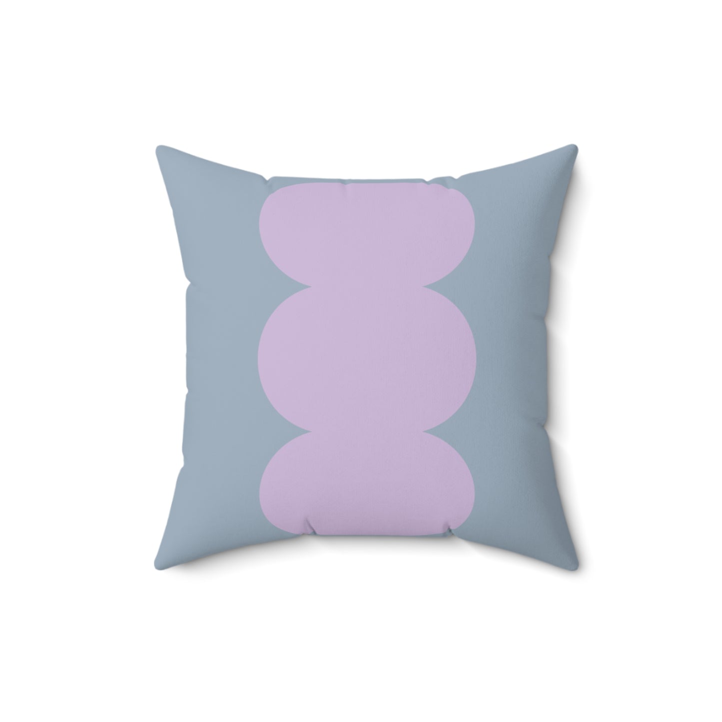 Blue & Lavender Square Pillow